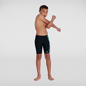 Boy's Hyper Boom Panel Jammer Blue/Green - 15-16