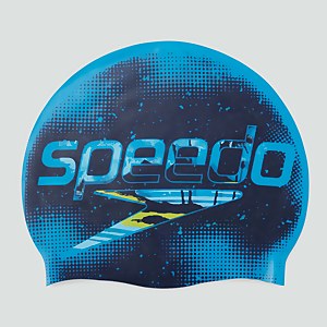 Junior Reversible Slogan Cap Blue/Yellow