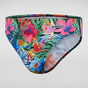 Men's Escape 5cm Brief Blue/Red