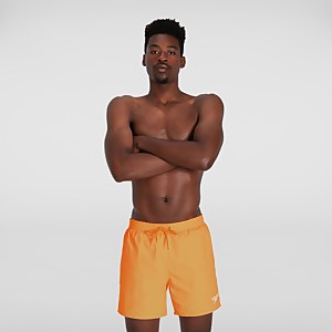Essentials 16" Badeshorts Orange für Herren