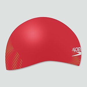 Adult Fastskin Cap Red/Gold
