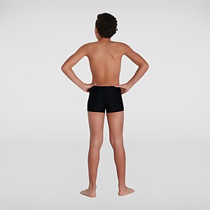 Boxer de bain Garçon Plastisol Placement noir/orange