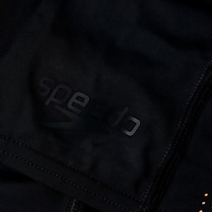 Boxer de bain Homme Tech Panel noir/orange