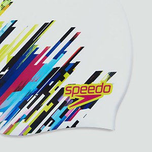 Bonnet Adulte Digital Printed blanc/noir