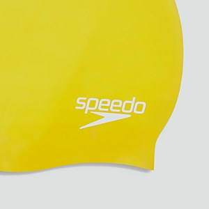 Bonnet Adulte Plain Moulded Silicone jaune