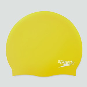 Bonnet Adulte Plain Moulded Silicone jaune