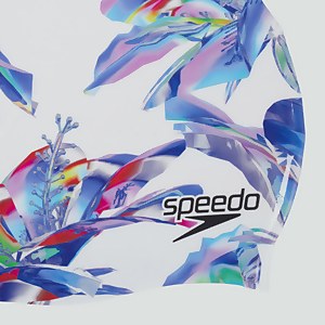 Adult Digital Printed Cap White/Black