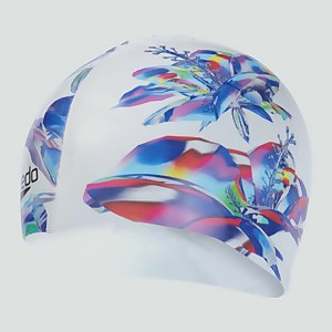 Bonnet Adulte Digital Printed blanc/noir