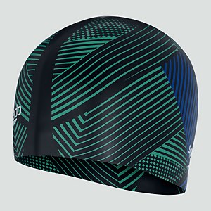 Bonnet Adulte Moulded Silicone réversible noir/bleu