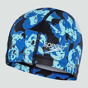 Bonnet Junior Printed Pace noir/bleu