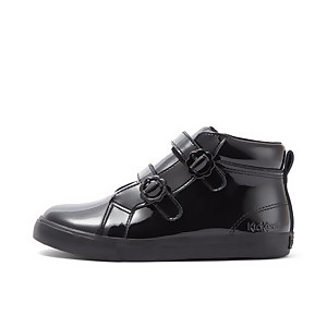 Infant Girls Tovni Hi Bloom Patent Leather Black - 11