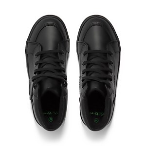 Junior Unisex Tovni Hi Leather Alternative Black