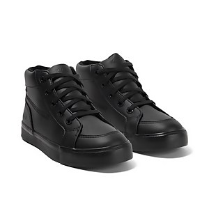 Junior Unisex Tovni Hi Leather Alternative Black