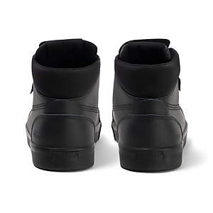 Youth Mens Tovni Hi Double Tongue Leather Black