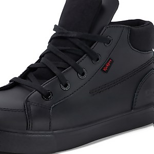 Youth Mens Tovni Hi Double Tongue Leather Black