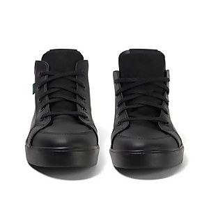 Youth Mens Tovni Hi Double Tongue Leather Black