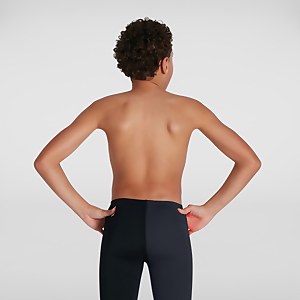 Fastskin Endurance+ Hoch geschnittene Schwimmhose Schwarz/Rot für Jungen