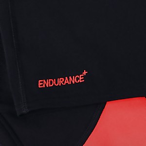 Fastskin Endurance+ Hoch geschnittene Schwimmhose Schwarz/Rot für Jungen