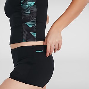 Panel Tankini Schwarz/Grau für Damen