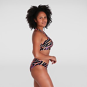 Volley Bikini Schwarz/Rot für Damen