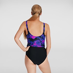 SPEEDO SHAPING EVIE PT TKI AF BLACK/PURPLE