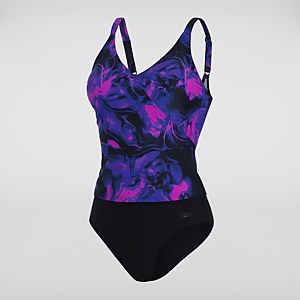 SPEEDO SHAPING EVIE PT TKI AF BLACK/PURPLE