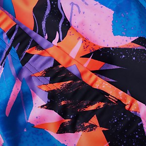 Bikini Femme Volley bleu marine/rouge