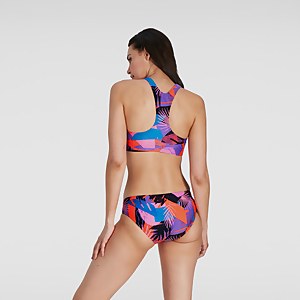 Bikini Femme Volley bleu marine/rouge