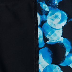 Boys' Allover Panel Jammer Black/Blue