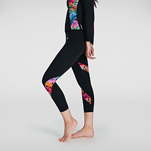 Legging Femme Printed noir/rose