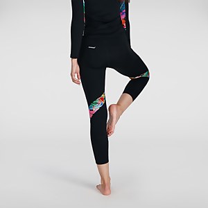 Legging Femme Printed noir/rose
