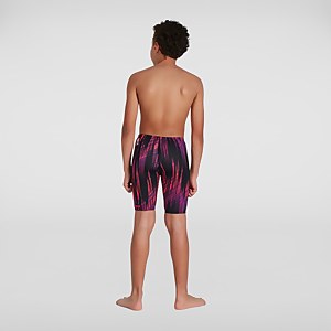 Boys' Fastskin Endurance+ High Waisted Jammer Black/Purple