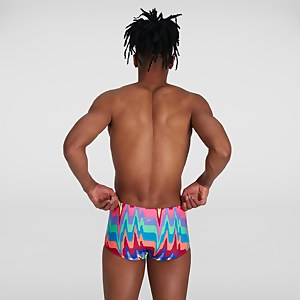 Men's Rainbow Wave 17cm Training Brief Red/Pink