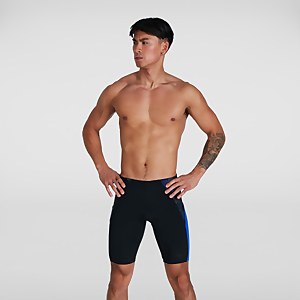 Men's Endurance+ Slice Jammer Black/Blue