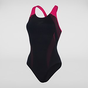 Maillot de bain Femme Plastisol Laneback noir/rouge