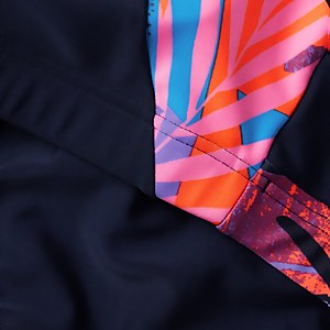 Bikini Femme Volley Thinstrap bleu/rouge
