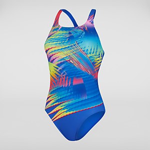 Maillot de bain Femme Digital Placement Medalist bleu/rose