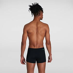 Boxer de bain Homme Boom Logo Splice noir/orange