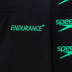 Boxer de bain Homme Boom Logo Splice noir/orange