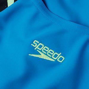 Maillot de bain Fille HyperBoom Splice Muscleback bleu/vert