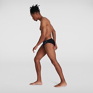 Men's Allover 7cm Brief Black/Grey