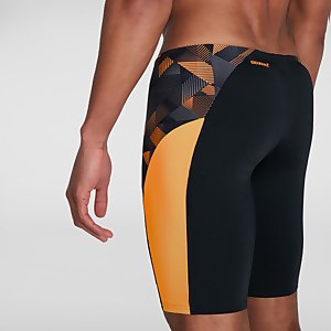 Eco Endurance+ Slice Schwimmhose Schwarz/Orange für Herren