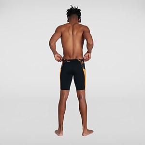 Eco Endurance+ Slice Schwimmhose Schwarz/Orange für Herren