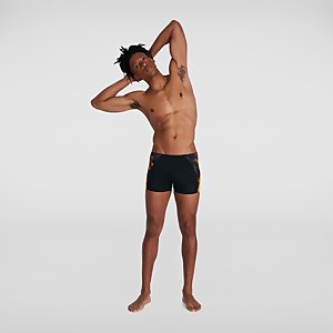 Men's Endurance+ Aquashort Black/Orange - 32