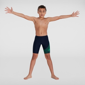 SPEEDO MEDLY LOGO JAM JM BLUE/GREEN - 9-10