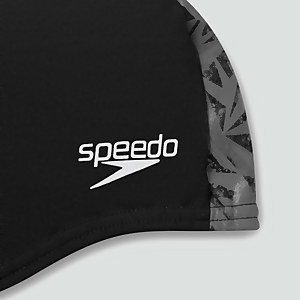 Boom Eco Endurance+ Badekappe Schwarz/Grau für Erwachsene