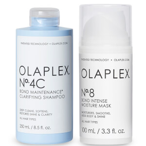 Olaplex Clarifying Shampoo Bundle No.4C and No.8 (Worth $108.00)