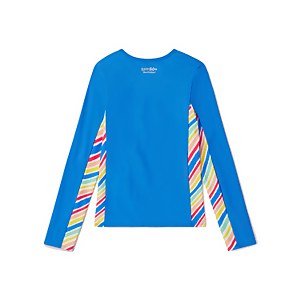 Long Sleeve Printed Splice Rashguard
