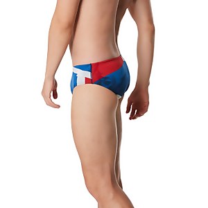 Men's Glimmer Brief Red