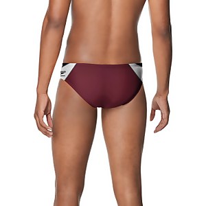Men's Edge Splice Brief Red